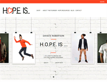 Tablet Screenshot of hopeis.org